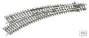 ST-245 OO/HO Scale Curved Double Radius L/H Turnout Insulfrog Peco