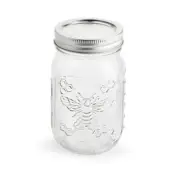 New Pint Honeybee Ball Mason Jar Collectors Edition Honey Bee Design
