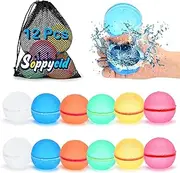 98K Reusable Water Balloons Self Sealing Easy Quick Fill, Silicone Summer Fun Outdoor Water Games Toys for Kids Boys Girls Outside Play Backyard Swimming Pool Party Bath
