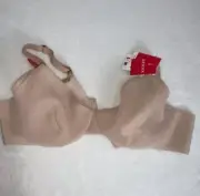 NEW Spanx Sz XL D-DD Champagne Beige SheerFlex Fit To You Bra Unlined 30071R W2