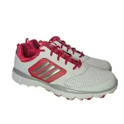 Adidas Women's Adistar Sport Golf Shoe Size 9 Ray Red White Matte Silver F33494