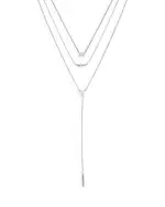 Ettika Opal Pendant Layer Necklaces, Set of 3