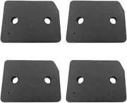 Qianly Set of 4 Foam Filters for Tumble Dryer, Compatible with 9164761 Heat Pump Model