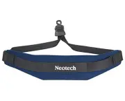 Saxophone Soft Neck Strap with Open Hook - for Baritone, Tenor & Regular Navy