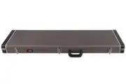 Xtreme Bass Case - Vintage Rectangular Hard Case in Grey Tweed