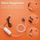Silent Aerator Small Fish Tank Aeration Pump Mini USB USD U3Y2