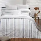 Monterey Blue Double bed Quilt Cover Set by Logan & Mason