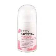 Body Crystal Roll-On Deodorant Wildflowers 80mL