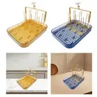 Cup Drying Rack Non Slip Coffee Mug Drainer Holder for Cafe Bar Counter