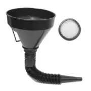 Not Deformable Funnel Large Opening with Filter for Efficient Fuels Transfer