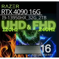 在飛比找蝦皮購物優惠-Razer雷蛇 RTX4090 Dual UHD+FHD+M