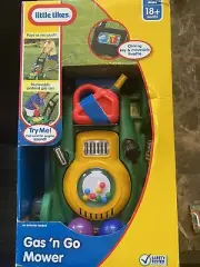 New Little Tikes Gas 'n Go Lawn Grass Mower Clicking Key Pops Sound Kids Gas Can