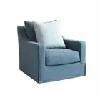 HARROW FABRIC ARMCHAIR LOUNGE CHAIR EASY CHAIR MARINE