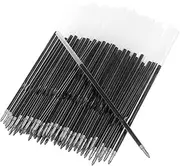 jojofuny 100pcs Ballpoint Pen Refills Smooth Writing Ink for Beaded Pens Easy Installation for School Office Use