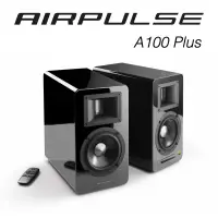 在飛比找誠品線上優惠-AIRPULSE A100 Plus主動式音箱/ 黑