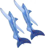 UPKOCH 2pcs Shark Glider Airplane Toys for Boy Girl Foam Flying Models Birthday Party Favors Engaging Outdoor Fun Creativity and Motor Skills
