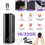 16GB 32GB Digital Audio Voice Recorder Voice Activated Mini Mp3 Player Recording