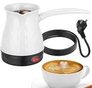 BYZESTY Turkish Coffee Maker, 500 ml Turkish Coffee Pot, Induction Espresso Maker, Stainless Steel Heating Plate, Turkish Coffee Pot, Turkish Coffee Machine, Suitable for Travel, Home, Office