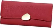 [SAFIGLE] Clutch Purse Long Wallet Women's Change Purse Coin Purse Multifunctional