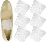 Gel Archs Support Cushions, 3Pairs Non-Slip Foot Gel Archs Insoles,Arch Insoles Non-Slip Arches Support Pads,Silicone Arch Cushions Support Insoled Pads for Women Flat Feet