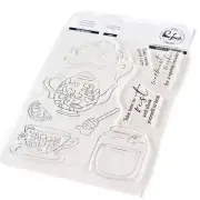 Pinkfresh Studio Clear Stamp Set Get Well Soon