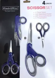 4 piece Scissor set Wonder&Weiss NIP