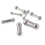 Steel Dumbbell Tongue Nail Piercing Jewelry Large Size Tongue Nail Tongue Ring