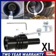Car Turbo Sound Muffler Exhaust Pipe Oversized Roar Maker Loud Whistle Black 1X (for: Subaru)