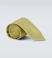 [Prada] Prada Silk faille tie One Size green