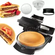 CucinaPro Stuffed Pancake Maker- Make a GIANT Stuffed Waffle or Pan Cake in