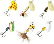 Panther Martin Fishing Lures 6-Pack All Time Greatest Fish Catcher World Famous Spinning Lures in Value Kit Spinners for Trout, Salmon, Panfish, Bass, Crappie & Perch
