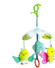 Baby Stroller Toys,Kids Stuffed Animal Multipurpose Toddler Crib Rattle | Interactive Stroller Activity Toy Stuffed for Home Travel