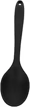 ULTECHNOVO Silicone Cooking Spoon with Smooth Handle Mini Soup Spoon for Kitchen Comfortable to Clean and Store for Daily Use and Housewarming