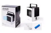 Mini Portable Air Conditioner Humidifier USB and Rechargeable Air Cooler Fan