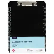 J.Burrows A4 Plastic Clipboard Black