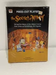 WHITMAN THE SECRET OF NIMH PRESS OUT PLAY SET 1982 MRS FRISBY LIMITED SEALED