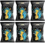 6 CHAZZ ENERGY DRINK Flavor Hand Cooked Potato Chips Snacks 90g 3.1oz