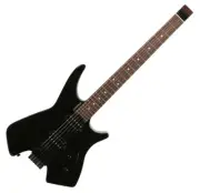 Corona Gravity NT Black (BLK/WG) Headless Electric Guitar Jescar Stainless
