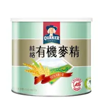 在飛比找momo購物網優惠-【QUAKER 桂格】有機麥精300g/罐