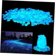 Glow in The Dark Garden Pebbles Stones Rocks for Yard and Walkways 200PCS