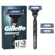 Gillette Mach3 Disposable Razor Blades x3
