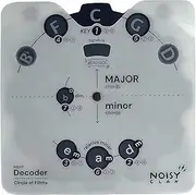 Circle of Fifths Wheel Tool - Decode The Circle of Fifths With A Plastic Wheel - Fathers Day for Gifts for Dad-Focus On The Key To Transpose and Write Music. Circle of Fifths MADE EASY!