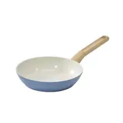 Healthy Ceramic Titanium-Infused 8” Fry Pan, Light Blue – Induction Cookware,...