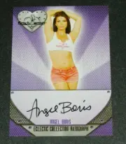 2016 Benchwarmer ANGEL BORIS Eclectic #138 Gold Foil Black Auto PLAYBOY Playmate