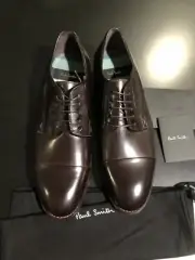 Paul Smith Ernest Dark Brown Dress Shoes Made In Italy NIB Mens US8 UK7 EU41