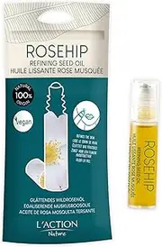 Rosehip Refining Seed Oil, Nourishing and Moisturising Natural Face Oil to Help Improve Blemishes, Targeted Oil for Blemishes, Leaves Skin Supple and Nourished 10ml
