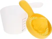 Manual Citrus Juicer Reusable Lemon Squeezer Fruit Press for Compact Design Kitchen Tool for Fresh Juice Extraction