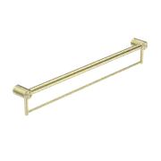 Nero Mecca Care 32mm Grab Rail With Towel Holder 900mm Brushed Gold NRCR3230BBG