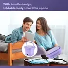 HG Portable Folding Washing Machine For Clothes Socks Underwear Mini Electric 2