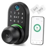 Keypad Smart Door Lock with Knob, Keyless Entry Digital Lock with Handle,